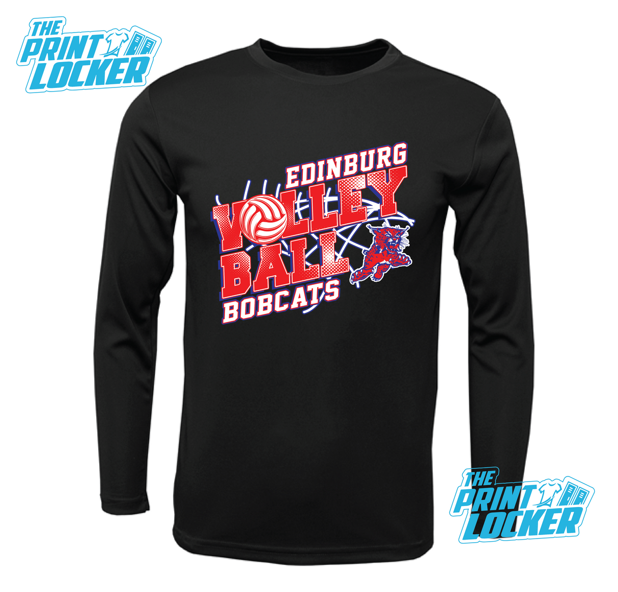 Bobcats Volleyball Design Drifit Long Sleeve