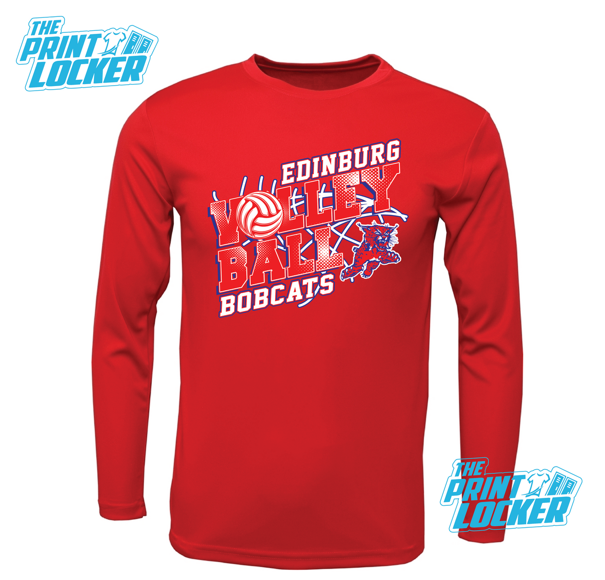 Bobcats Volleyball Design Drifit Long Sleeve