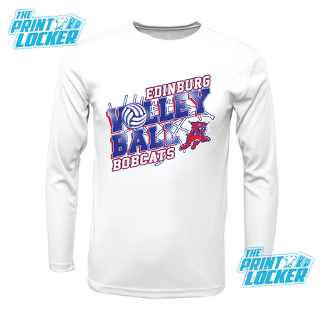 Bobcats Volleyball Design Drifit Long Sleeve