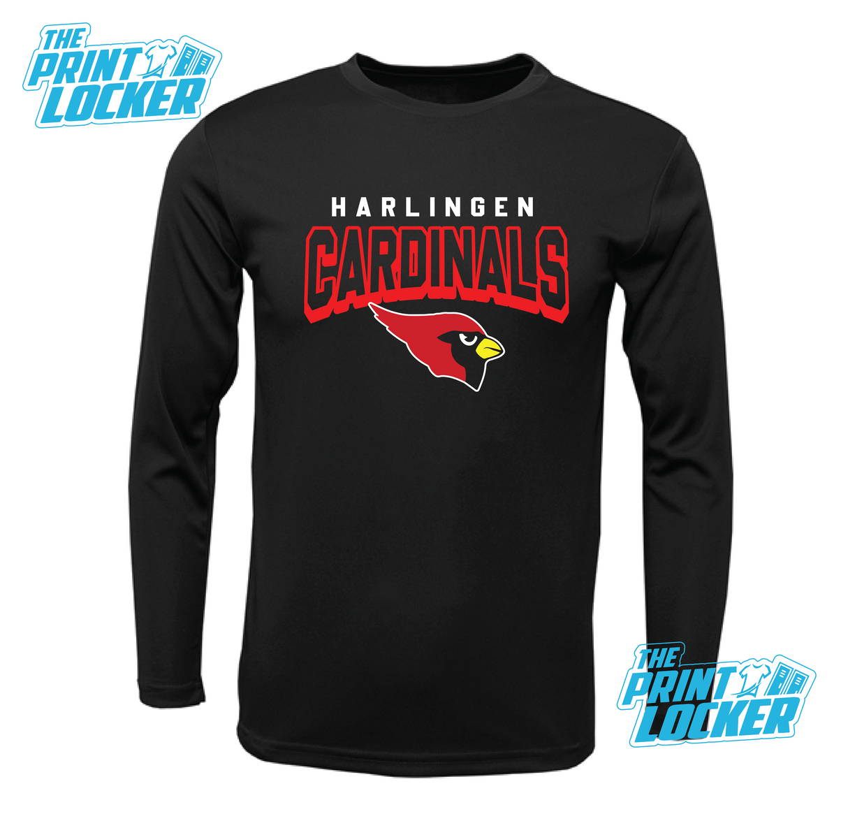 Cardinals Arch Design Drifit Long Sleeve