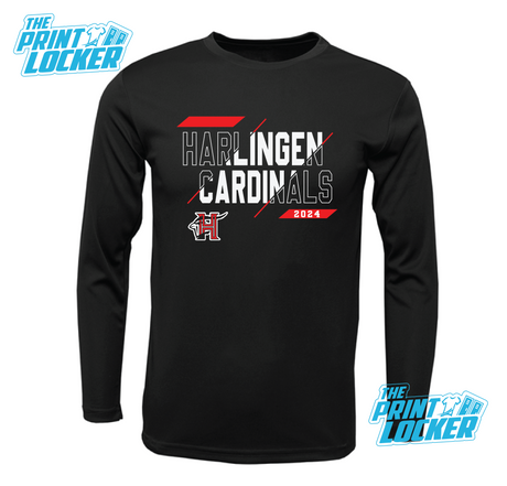 Cardinals Slash Design Drifit Long Sleeve