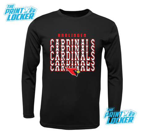 Cardinals Stack Design Drifit Long Sleeve