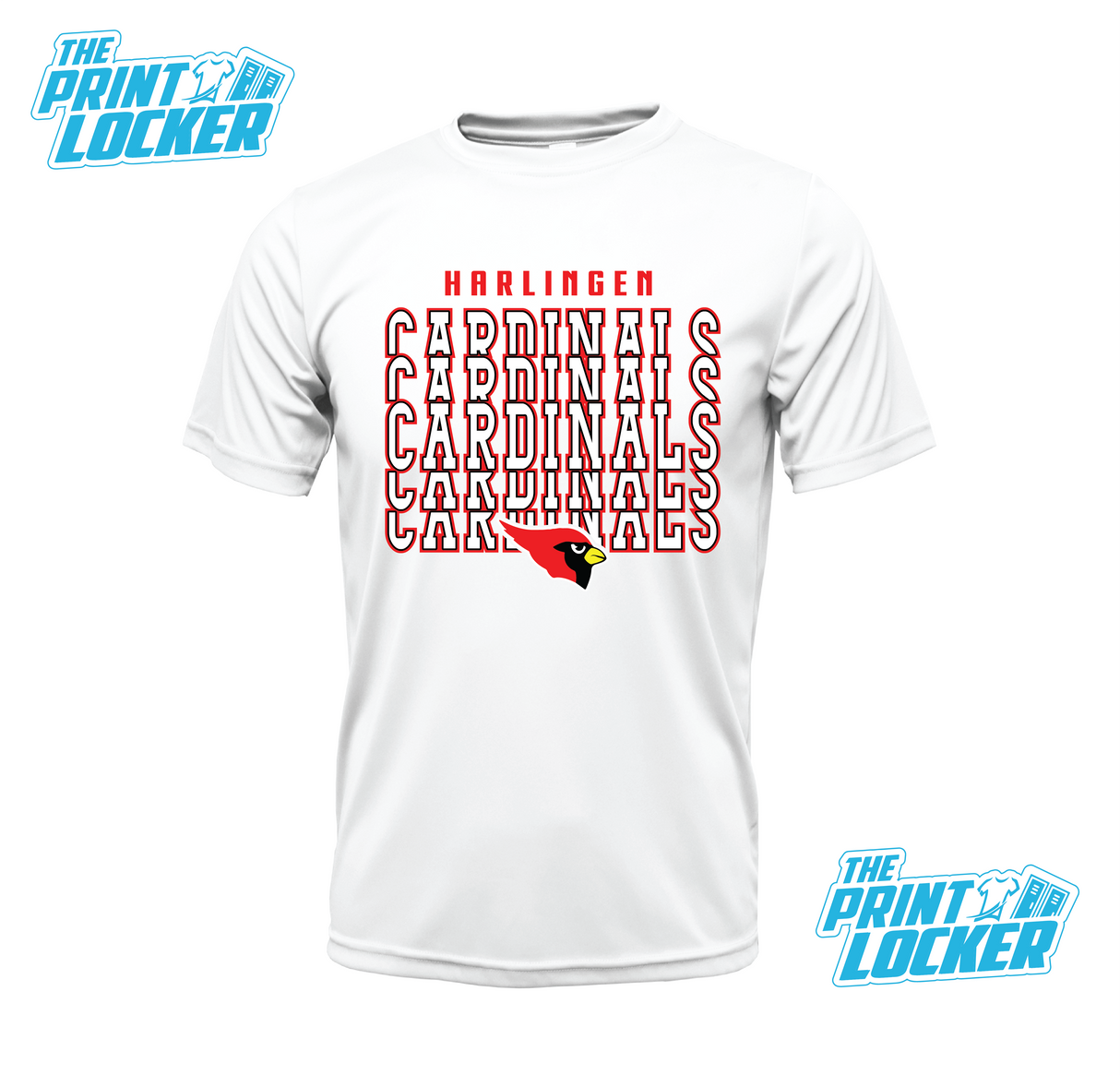 Cardinals Stack Design Drifit Short Sleeve