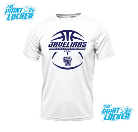 Javelinas Basketball Design Drifit Short Sleeve