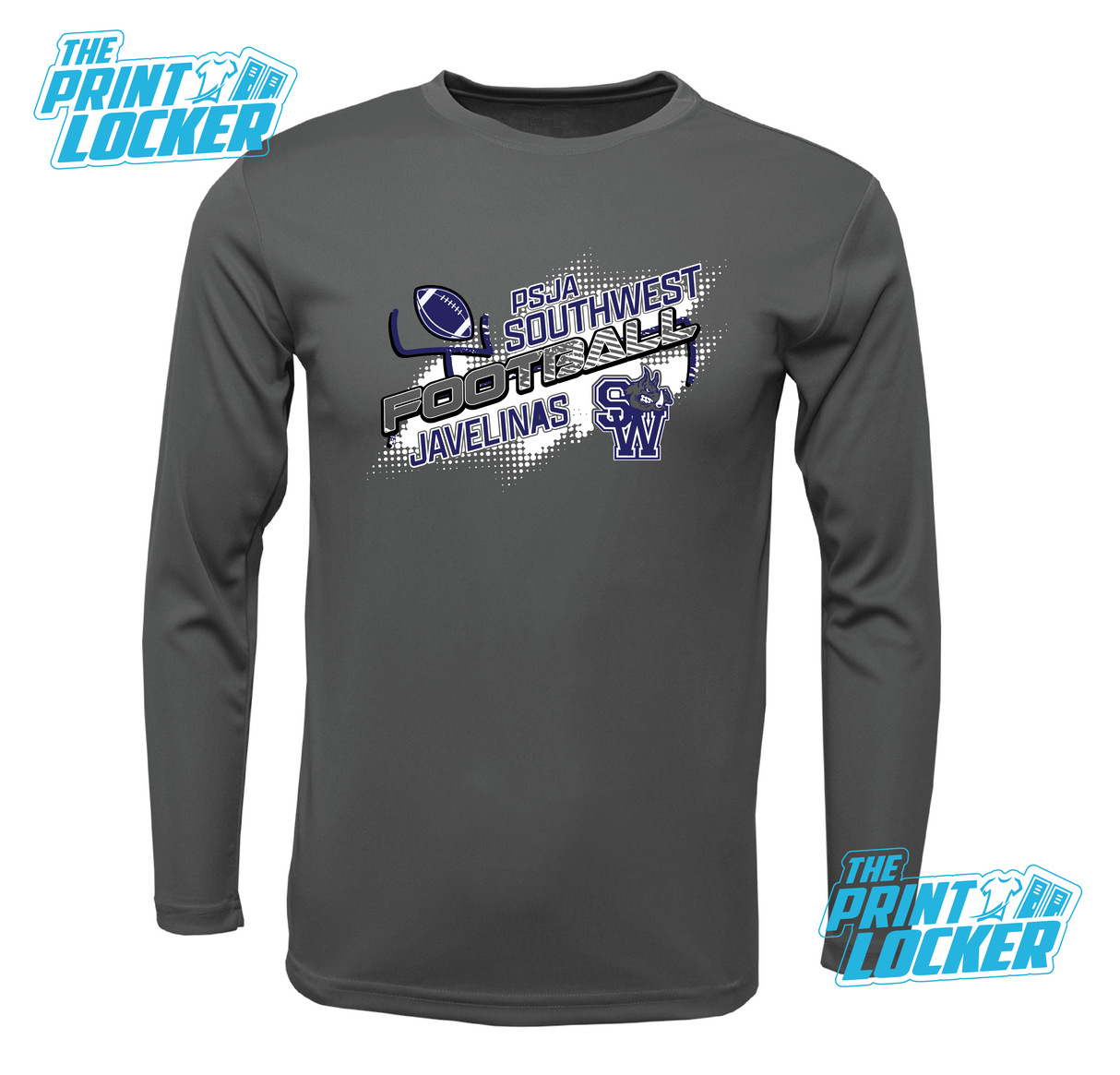 Javelinas Football Design Drifit Long Sleeve