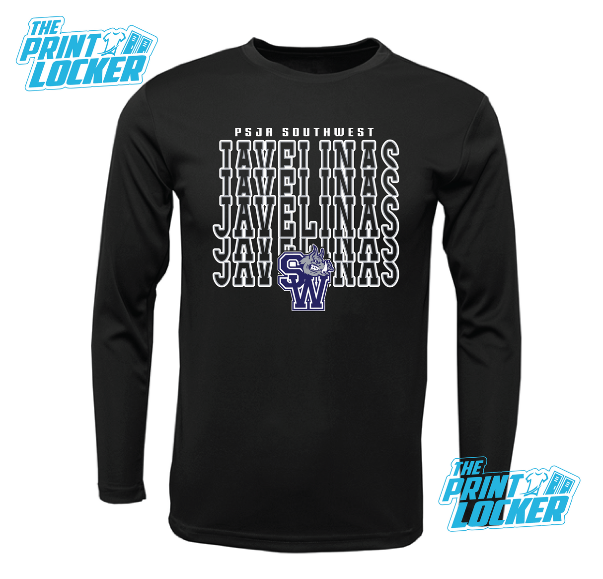 Javelinas Stack Design Drifit Long Sleeve