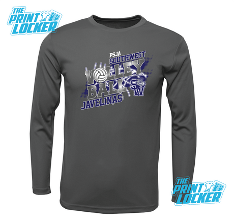 Javelinas Volleyball Design Drifit Long Sleeve