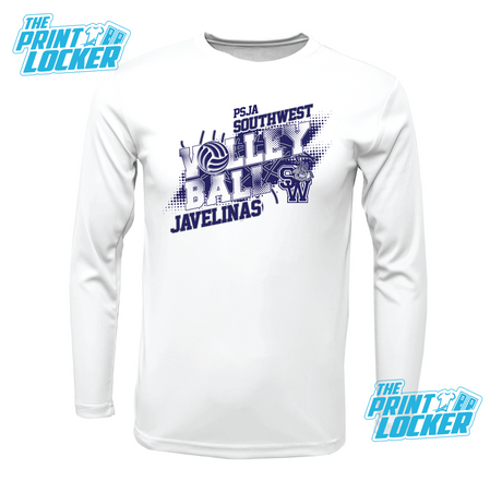 Javelinas Volleyball Design Drifit Long Sleeve