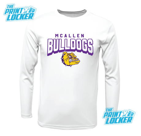 Bulldogs Arch Design Drifit Long Sleeve