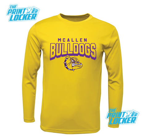 Bulldogs Arch Design Drifit Long Sleeve