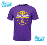 Bulldogs Basketball Design Drifit Short Sleeve