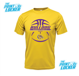 Bulldogs Basketball Design Drifit Short Sleeve