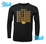 Bulldogs Stack Design Drifit Long Sleeve