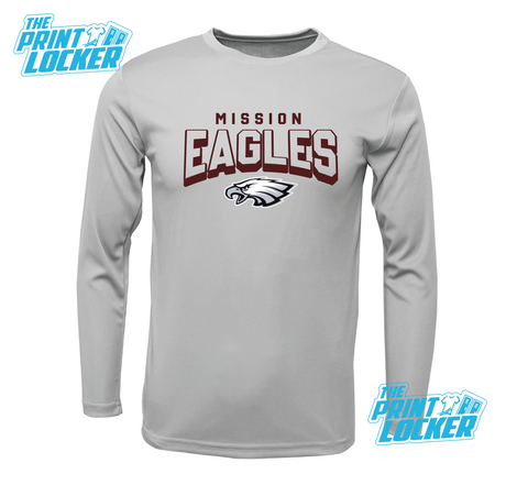 Eagles Arch Design Drifit Long Sleeve