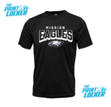 Eagles Arch Design Drifit Short Sleeve