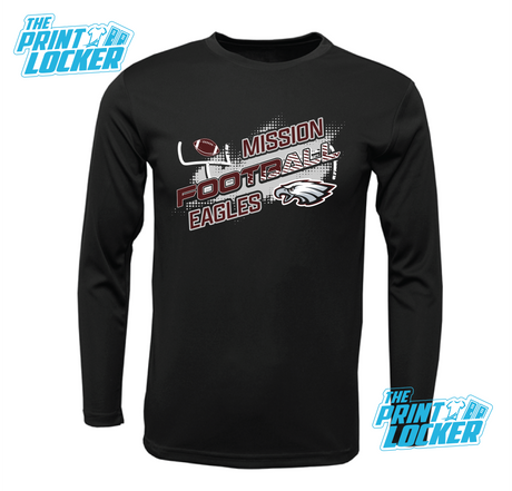 Eagles Football Design Drifit Long Sleeve