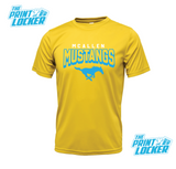 Mustangs Arch Design Drifit Short Sleeve