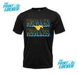 Mustangs Halftone Design Drifit Short Sleeve