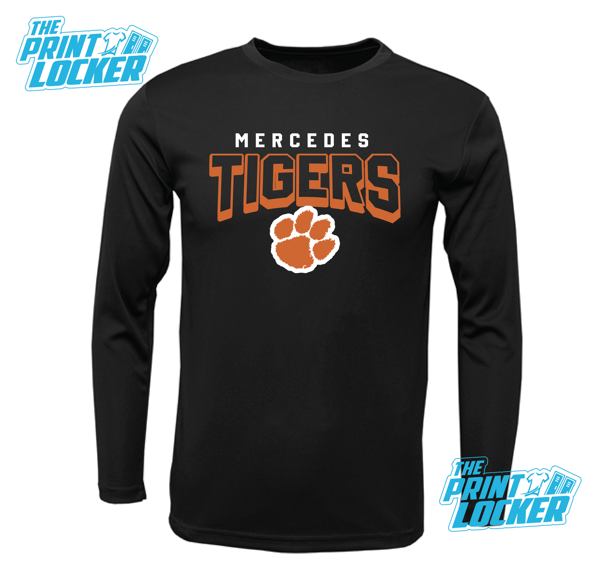 Tigers Arch Design Drifit Long Sleeve