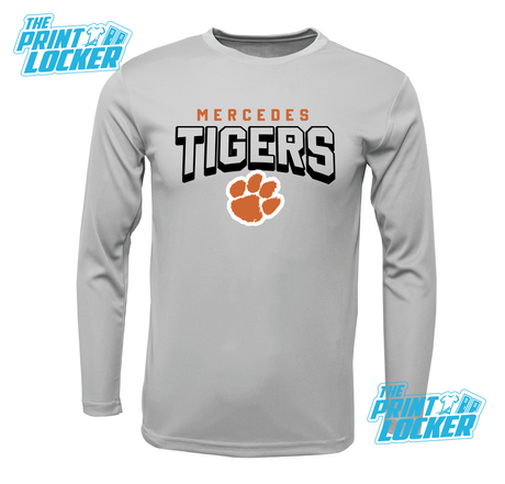 Tigers Arch Design Drifit Long Sleeve