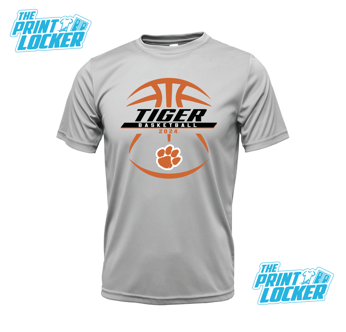 Tigers Basketball Design Drifit Short Sleeve