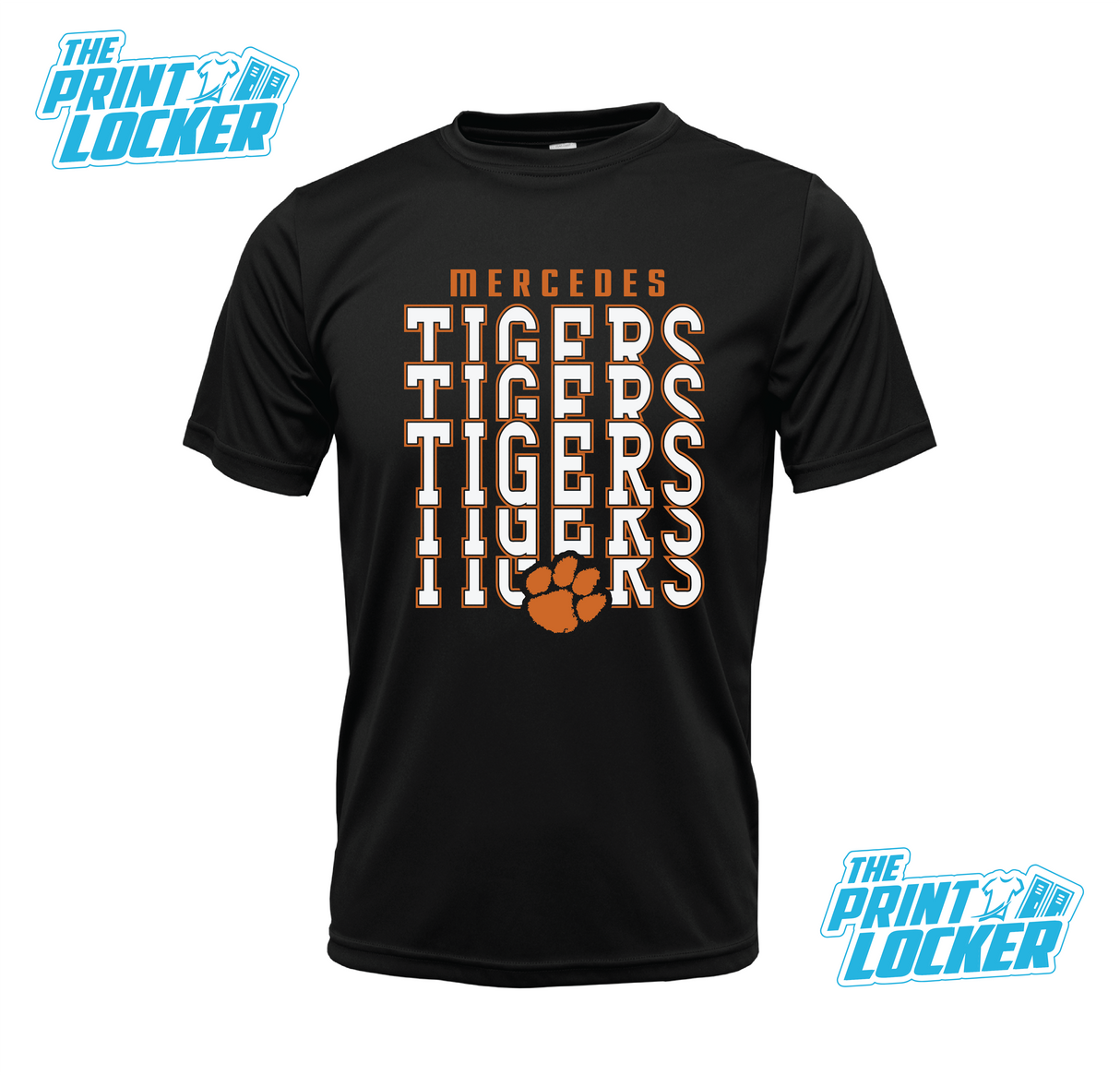 Tigers Stack Design Drifit Short Sleeve