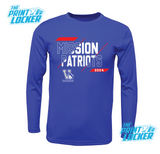 Patriots Slash Design Drifit Long Sleeve