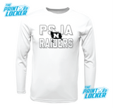 Raiders Halftone Design Drifit Long Sleeve