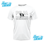 Raiders Halftone Design Drifit Short Sleeve