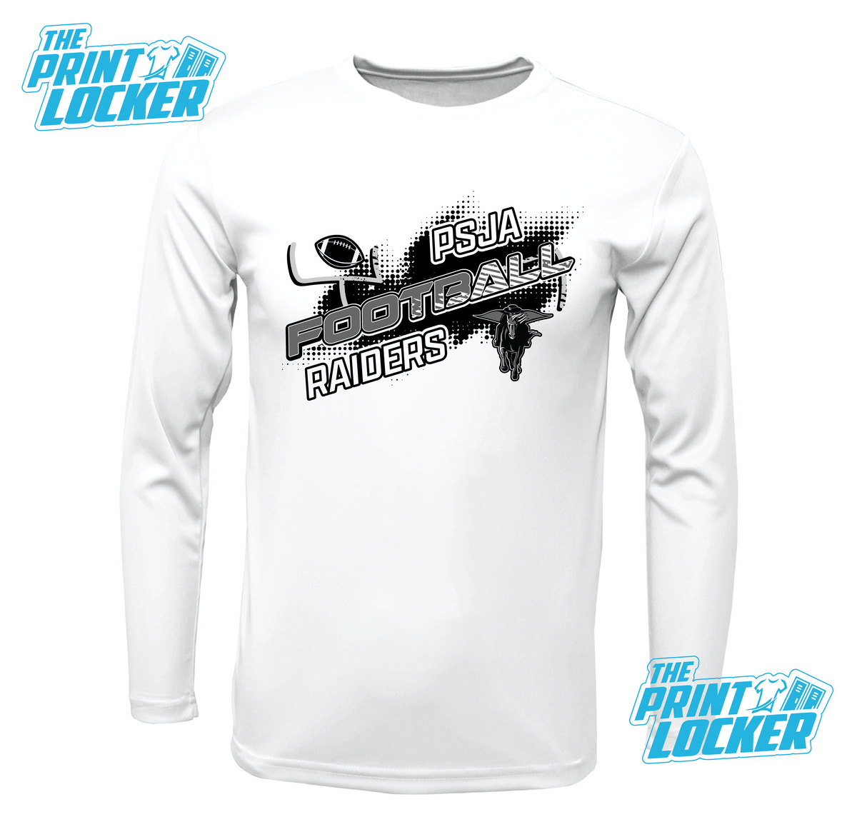 Raiders Football Design Drifit Long Sleeve