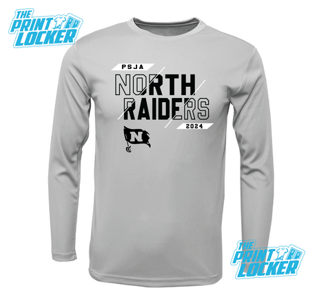 Raiders Slash Design Drifit Long Sleeve