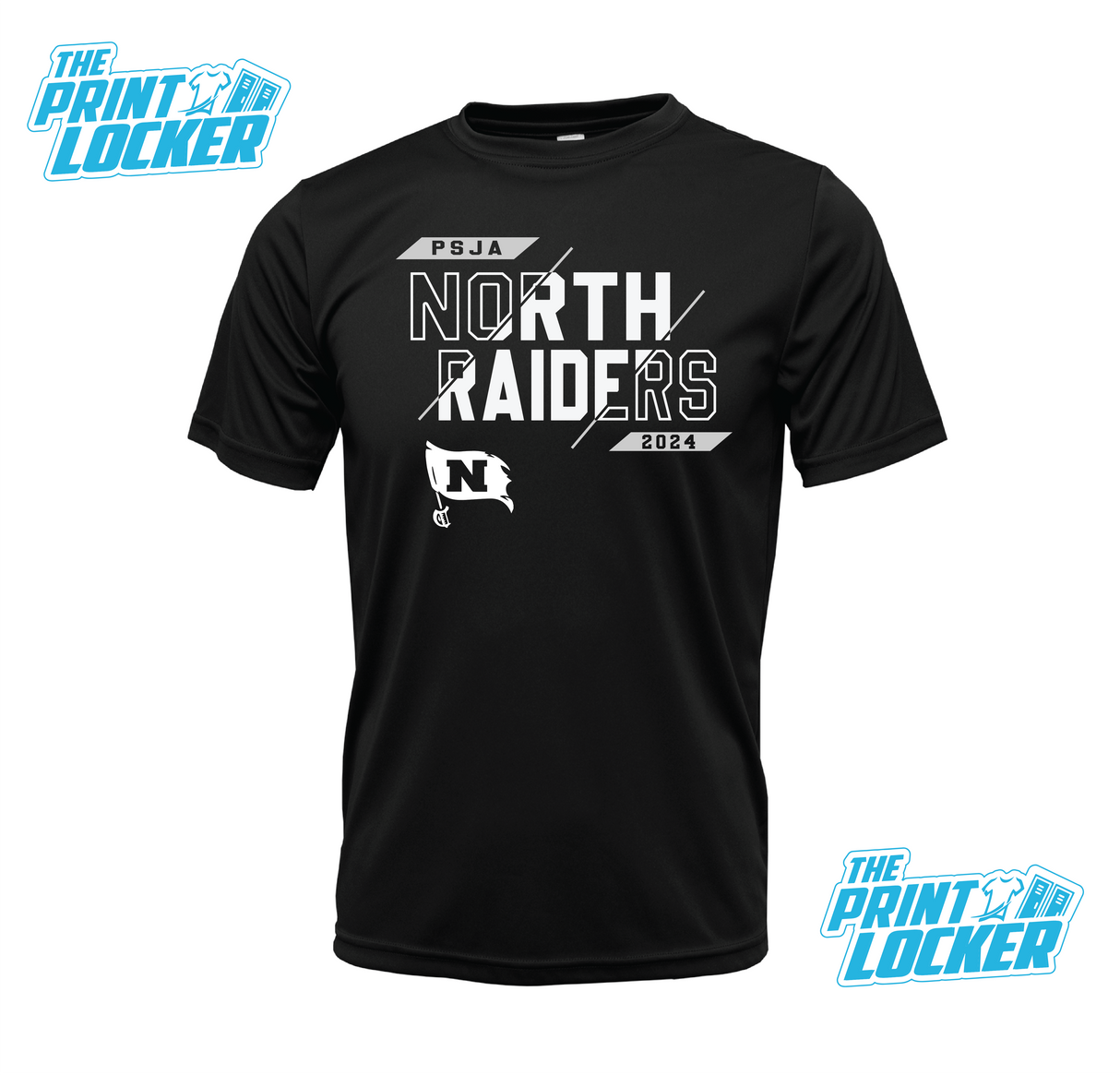 Raiders Slash Design Drifit Short Sleeve