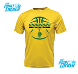 Warriors Basketball Drifit Short Sleeve