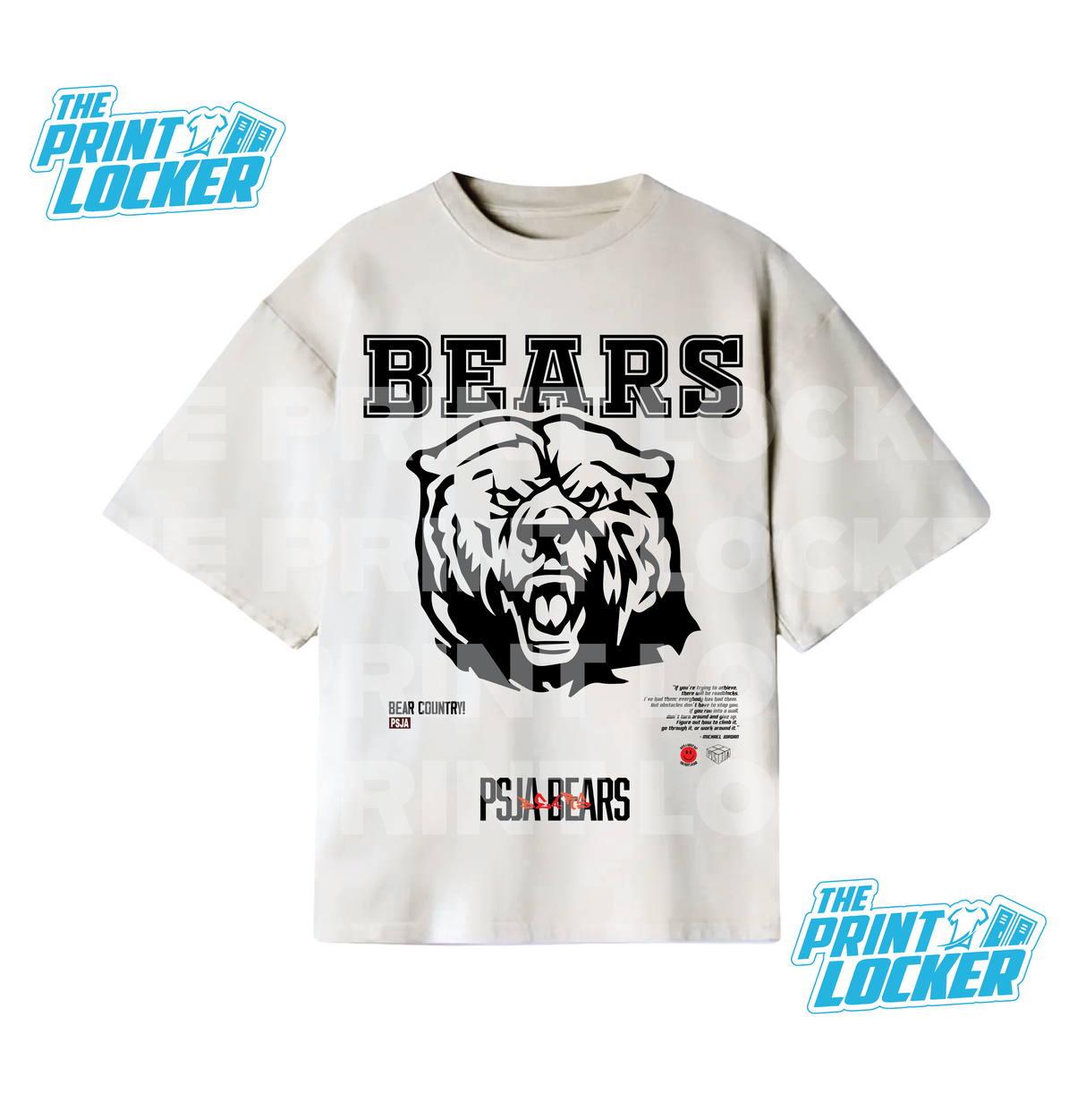 Oversized Bears Graphic Tee