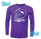 Panther Football Helmet Drifit Long Sleeve