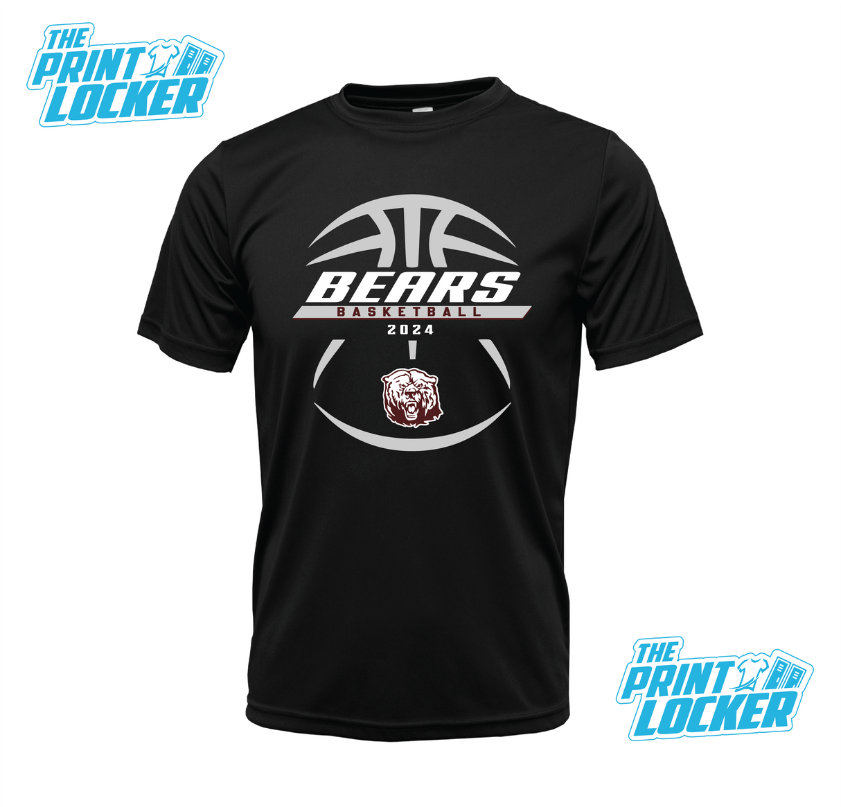 Bears Basketball Drifit Short Sleeve