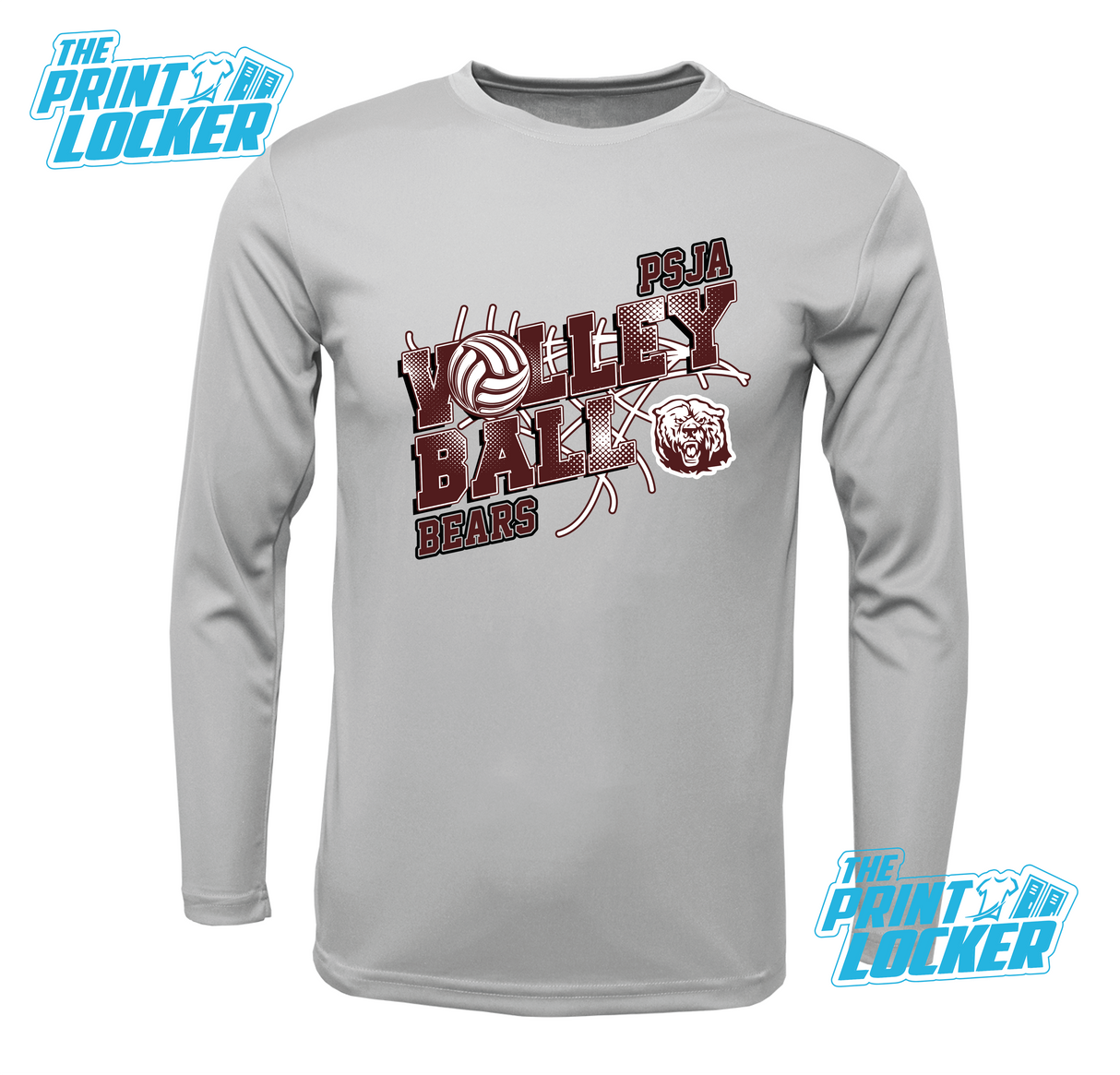 Bears Volleyball Drifit Long Sleeve