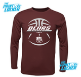 Bears Basketball Drifit Long Sleeve