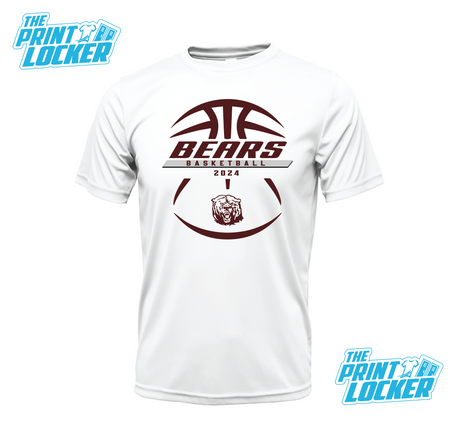 Bears Basketball Drifit Short Sleeve