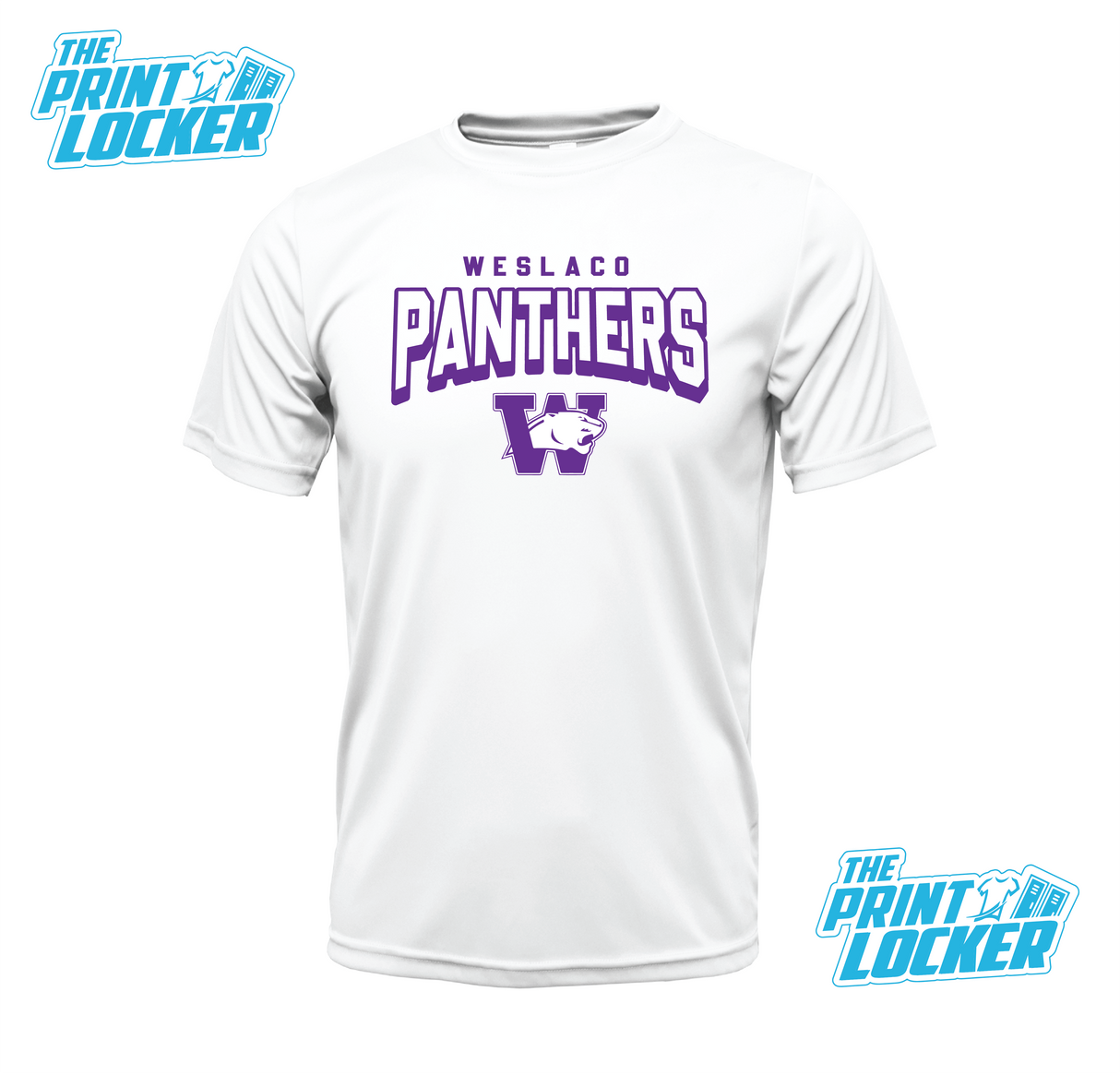 Panthers Arch Design Drifit Short Sleeve