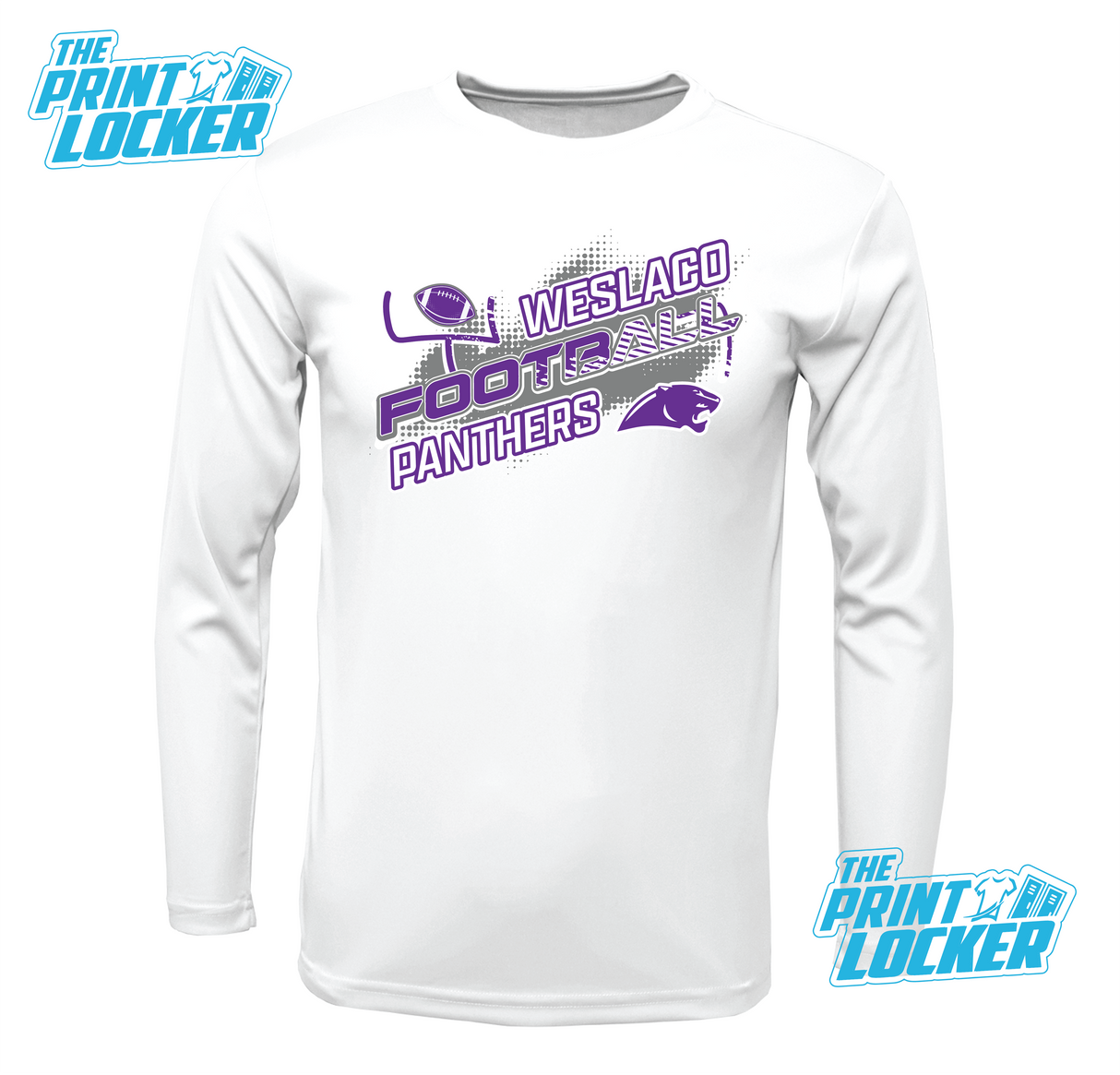 Panthers Football Design Drifit Long Sleeve