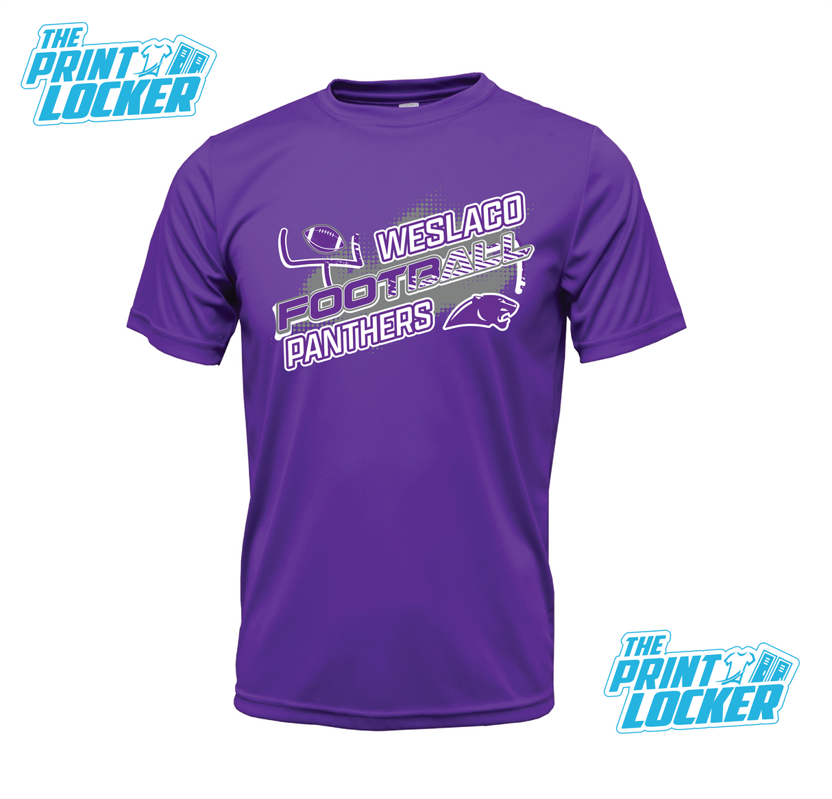 Panthers Football Design Drifit Short Sleeve