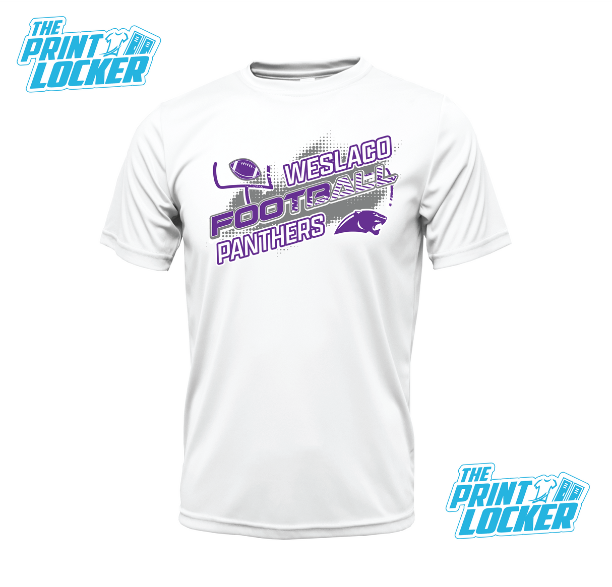 Panthers Football Design Drifit Short Sleeve