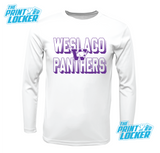 Panthers Halftone Design Drifit Long Sleeve