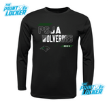 Wolverines Slash Design Drifit Long Sleeve