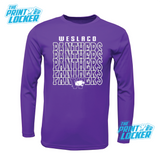 Panthers Stack Design Drifit Long Sleeve