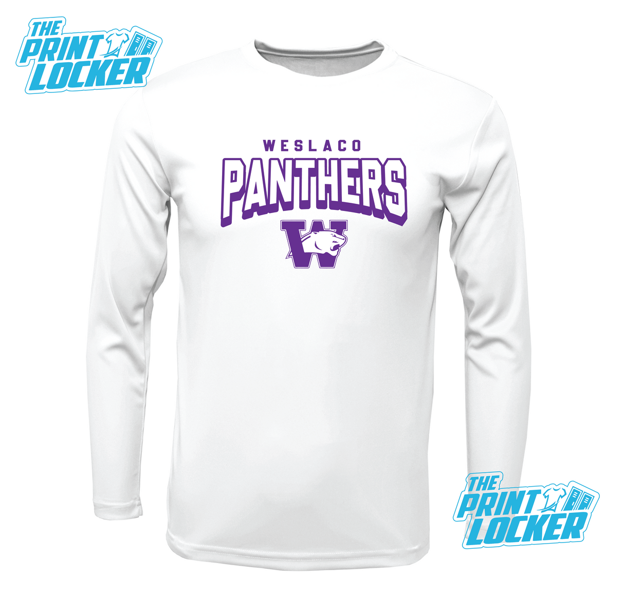 Panthers Arch Design Drifit Long Sleeve