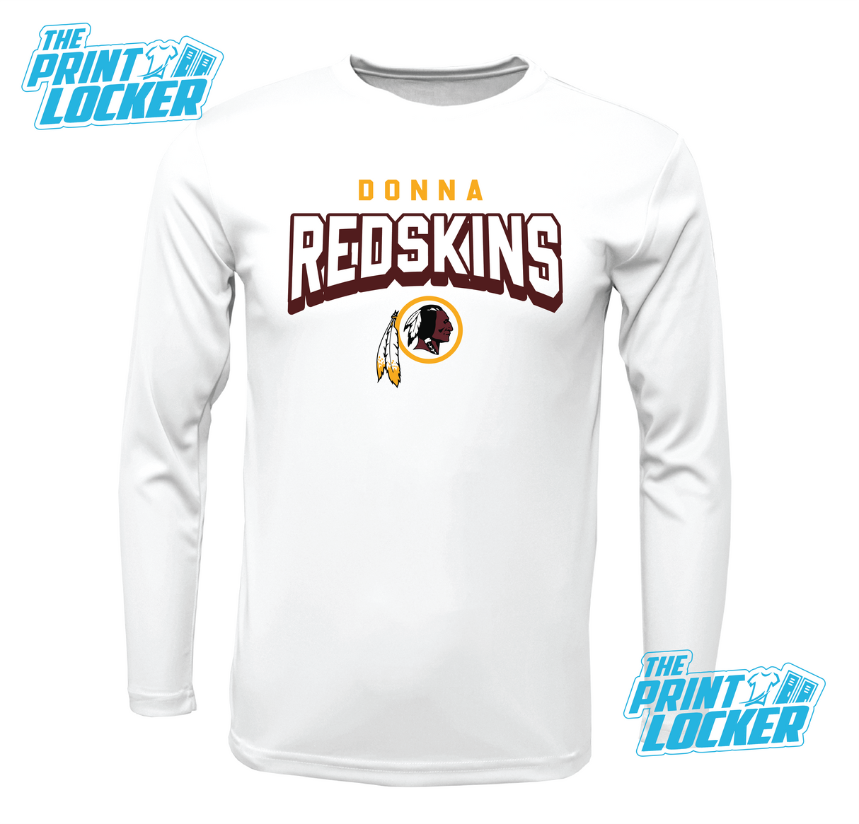 Redskins Arch Design Drifit Long Sleeve