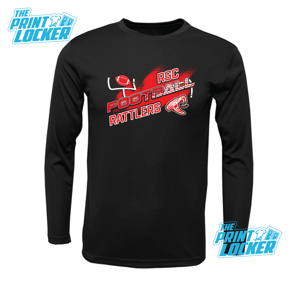 RGC Football Design Drifit Long Sleeve