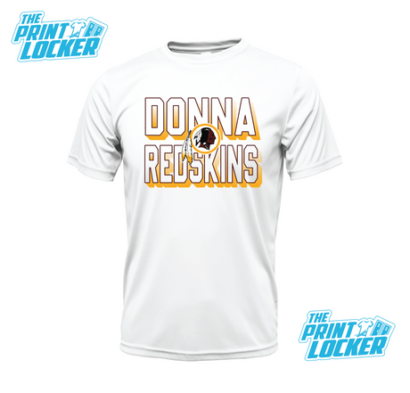 Redskins Halftone Design Drifit Short Sleeve